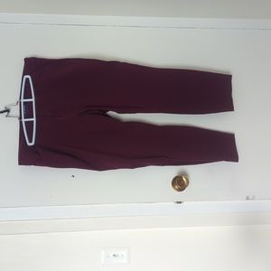 Old Navy Maroon Pixie Pant